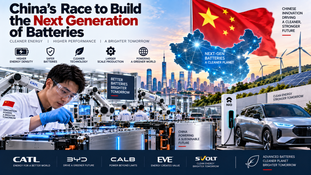 China's Race to Build the Next Generation of Batteries